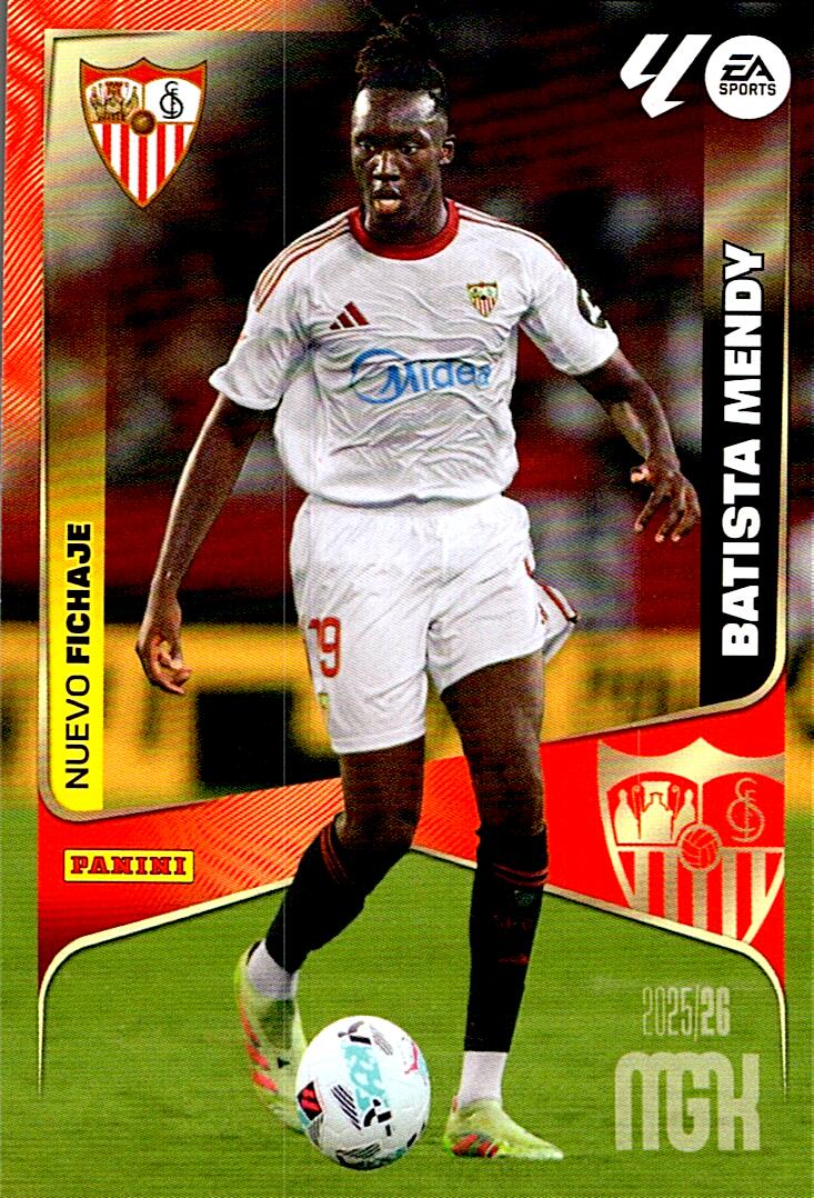 MEGACRACKS 2025/2026 BATISTA MENDY ULTIMO FICHAJE Nº498 TERCERA EDICION
