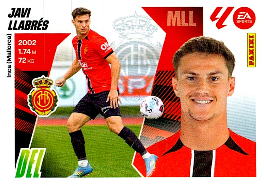 LIGA ESTE 2025/2026 JAVI LLABRES Nº17 BIS CUARTA EDICION