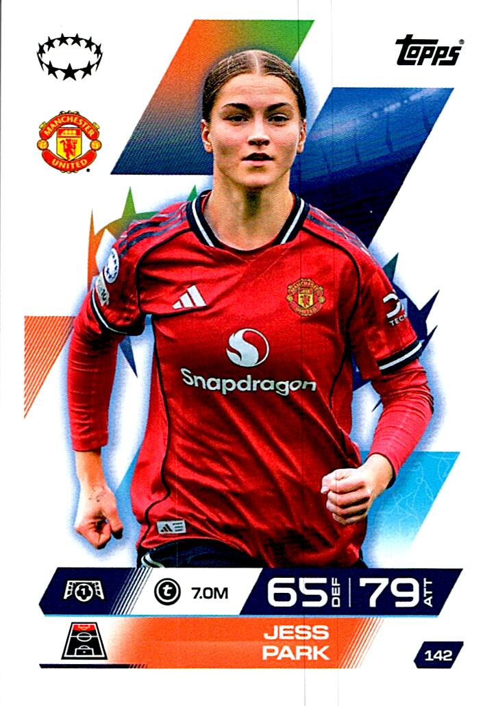 TOPPS MATCH ATTAX EXTRA 2025/26 JESS PARK Nº142