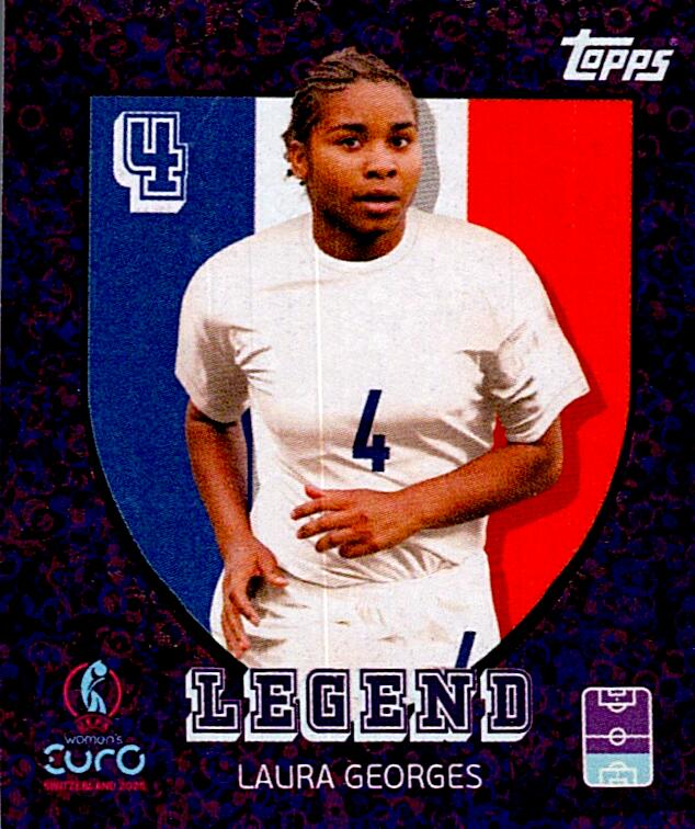 TOPPS WOMEN´S EURO SWITZERLAND 2025 LAURA GEORGES Nº306