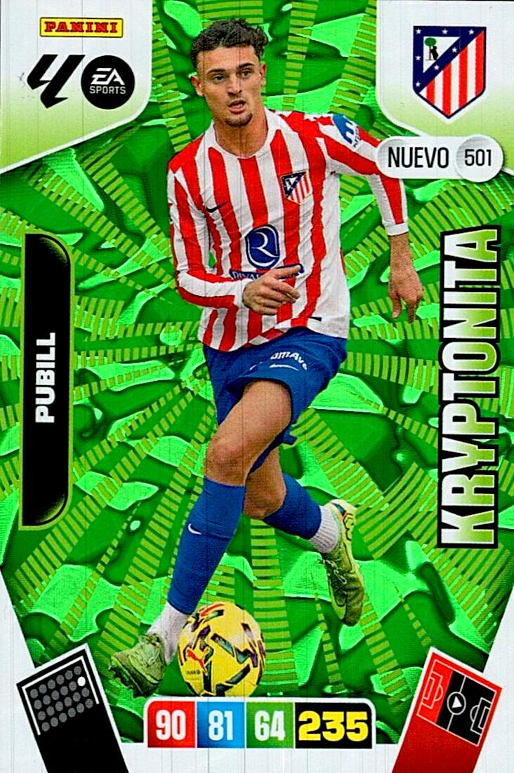 ADRENALYN LA LIGA 2025/2026 PUBILL NUEVO KRYPTONITA Nº501