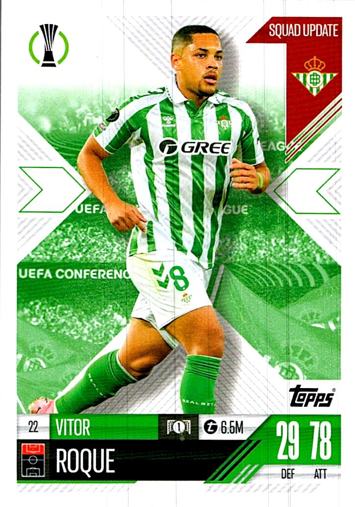 Match Attax Extra 2025 Vitor Roque nº22