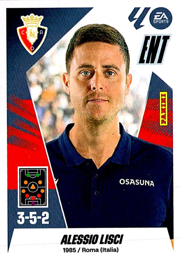 LIGA ESTE 2025/2026 CA OSASUNA ALESSIO LISCI Nº2