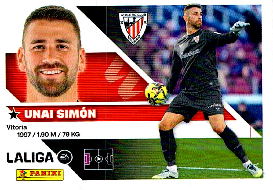 LIGA ESTE 2026/2027 UNAI SIMON ATHLETIC CLUB Nº3