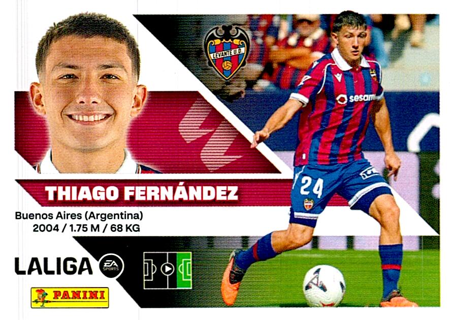 LIGA ESTE 2026/2027 THIAGO FERNANDEZ COLOCA Nº16 BIS TERCERA EDICION