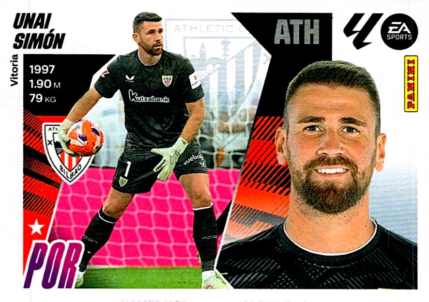 LIGA ESTE 2025/2026 ATHLETIC CLUB UNAI SIMON Nº3