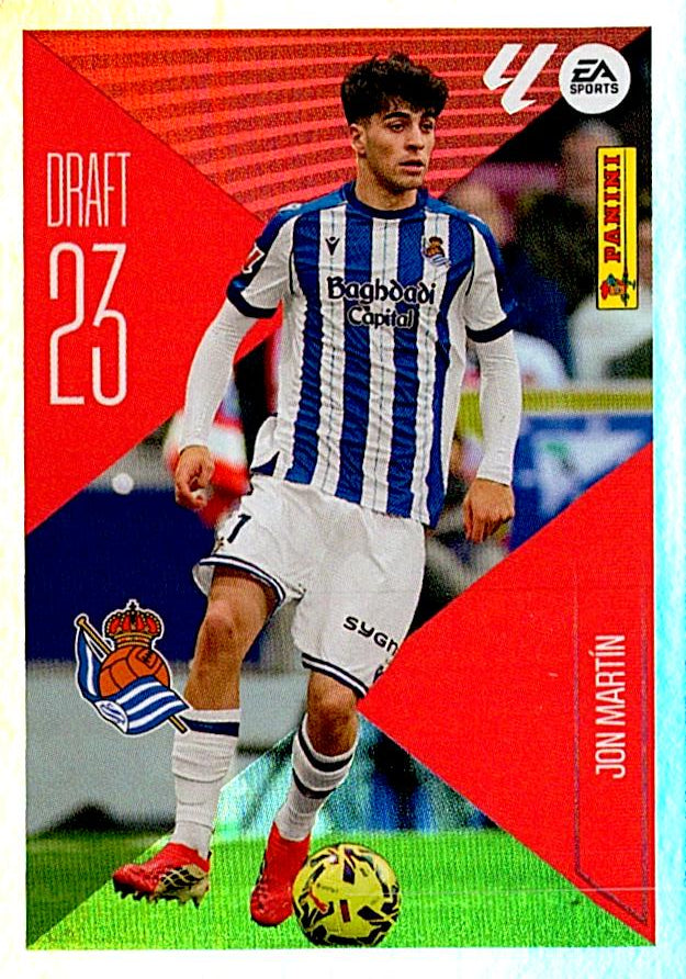 LIGA ESTE 2026/2027 DRAFT 23 JON MARTÍN Nº13