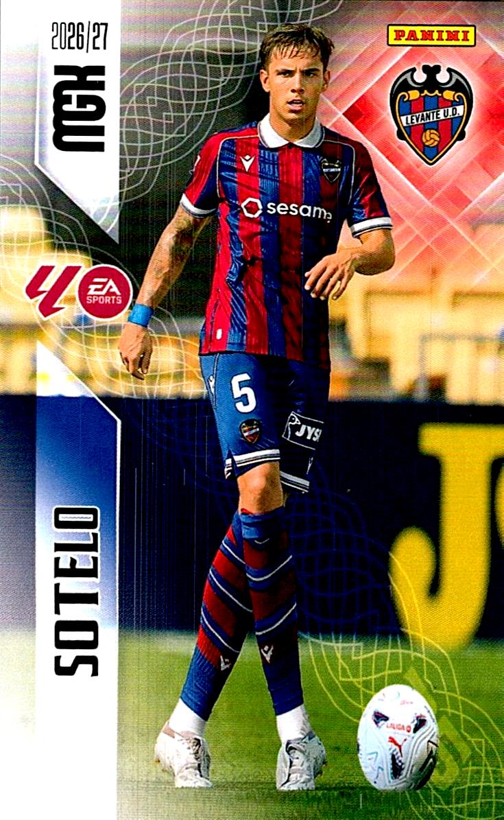 MEGACRACKS 2026/2027 SOTELO LEVANTE UD Nº209 SEGUNDA EDICION