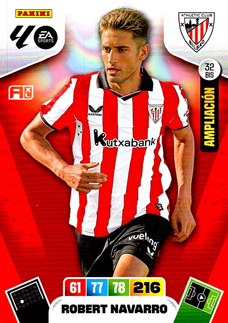 ADRENALYN LA LIGA 2025/2026 ROBERT NAVARRO AMPLIACION Nº32BIS