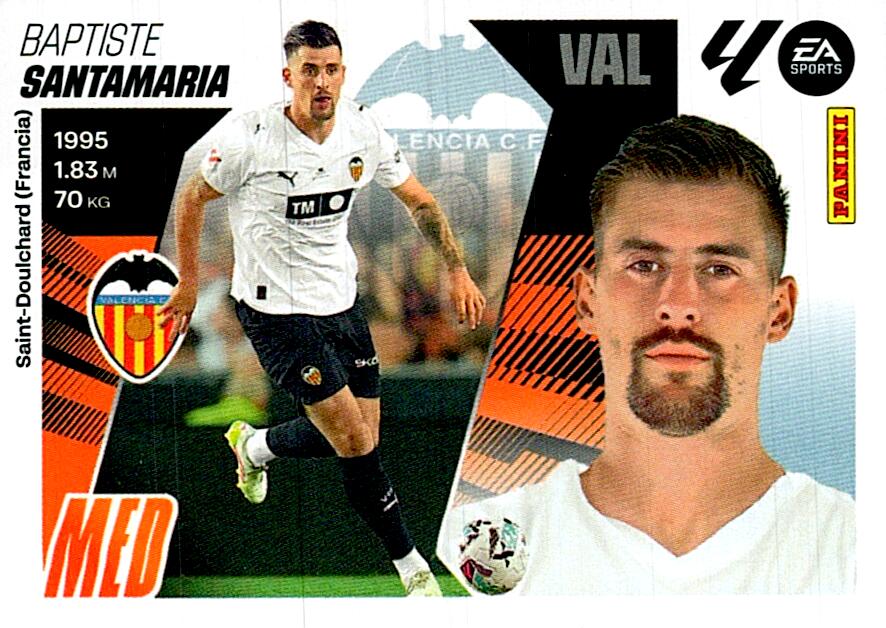 LIGA ESTE 2025/2026 VALENCIA CF SANTAMARIA Nº11 TERCERA EDICION