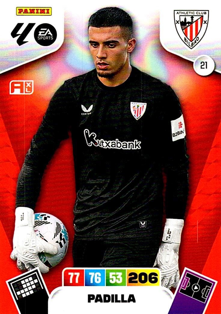 ADRENALYN LA LIGA 2025/2026 PADILLA ATHLETIC CLUB Nº21