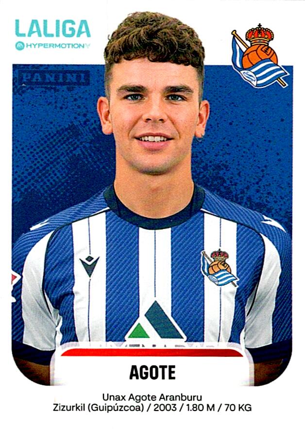 LALIGA HYPERMOTION 2025-26 AGOTE REAL SOCIEDAD B Nº352B