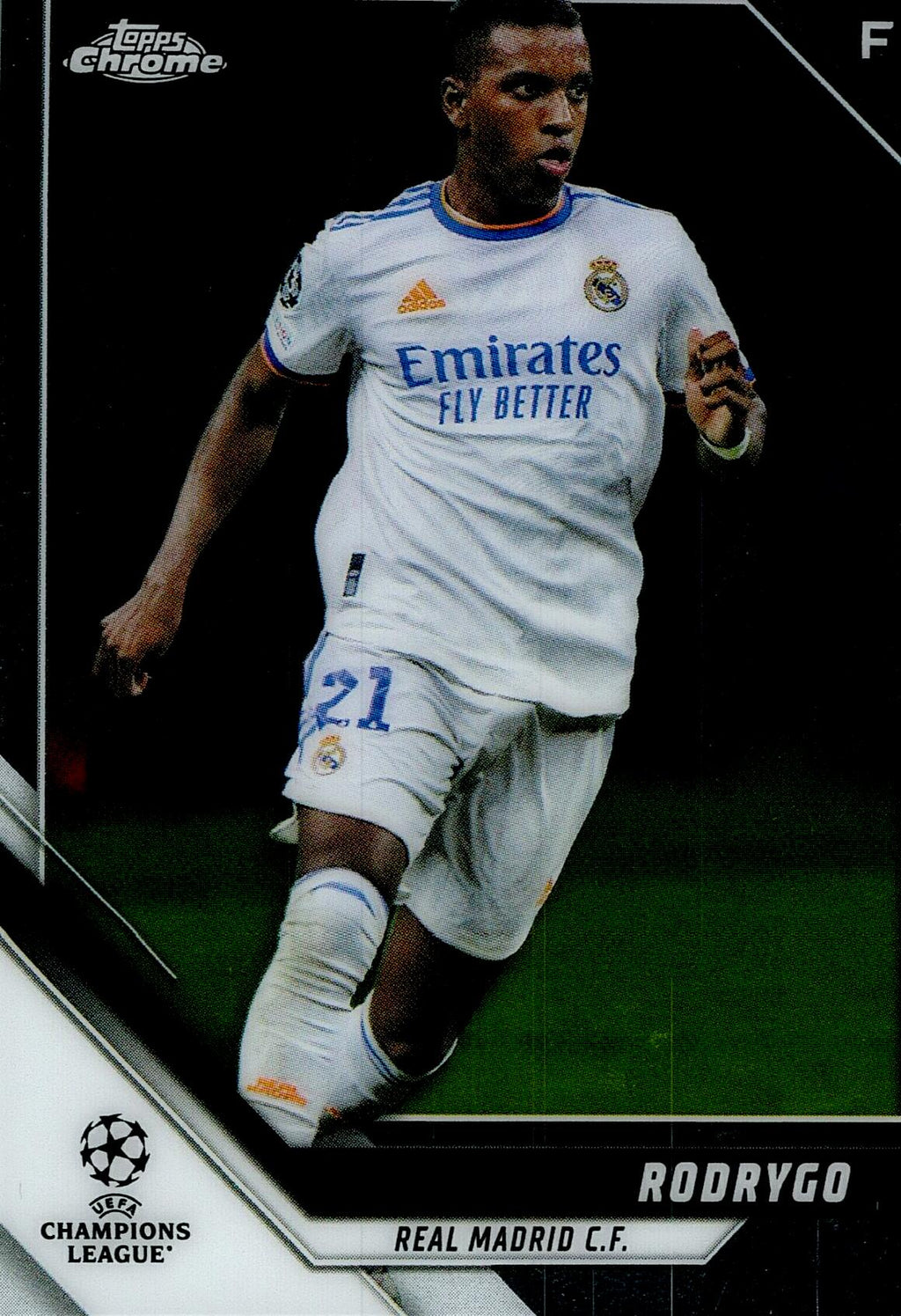 TOPPS UCL 2021/2022 RODRYGO INSERT Nº161