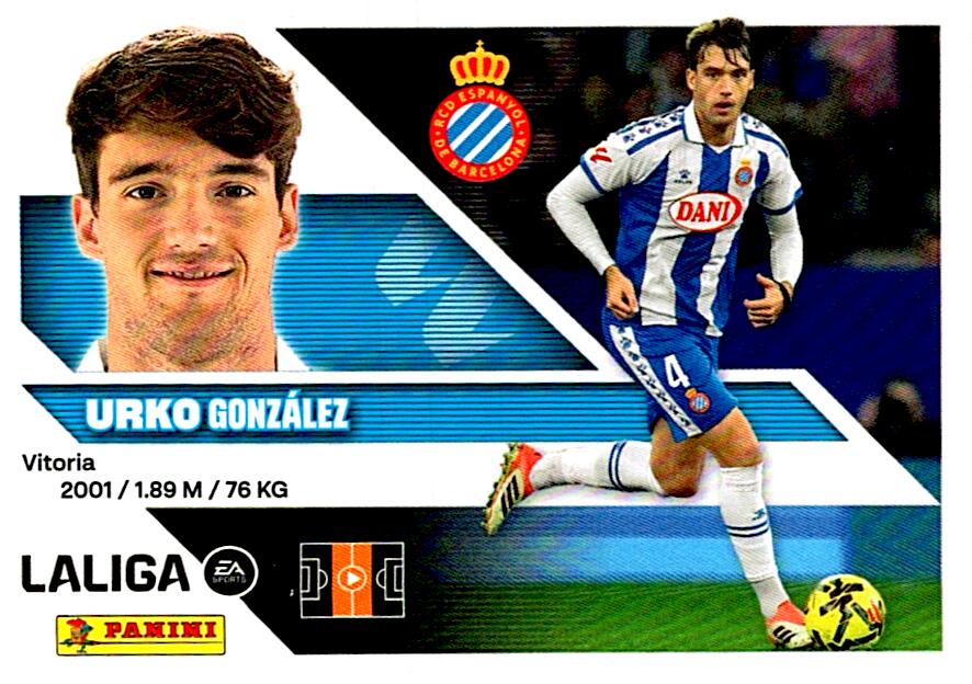 LIGA ESTE 2026/2027  RCD ESPAÑOL URKO GONZÁLEZ Nº12