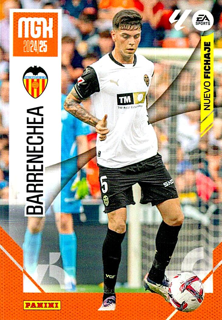 MEGACRACKS 2024/2025 BARRENECHEA NUEVO FICHAJE Nº482 TERCERA EDICION