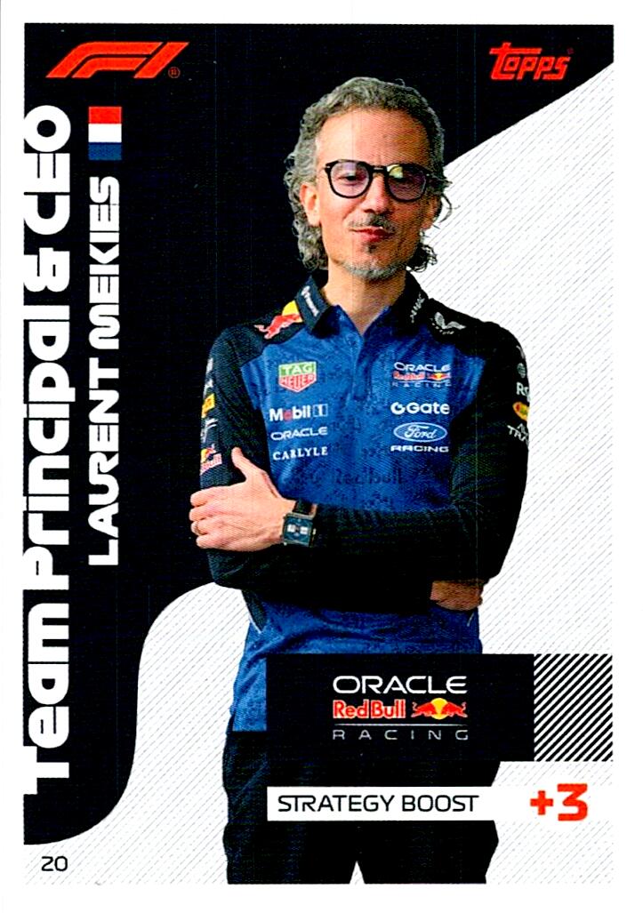 TURBO ATTAX FORMULA 1 2026 LAURENT MEKIES Nº20