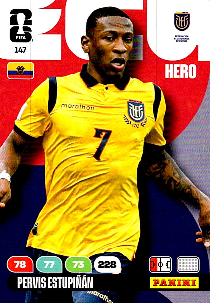 ADRENALYN WORLD CUP 2026 PERVIS ESTUPIÑAN ECUADOR Nº147