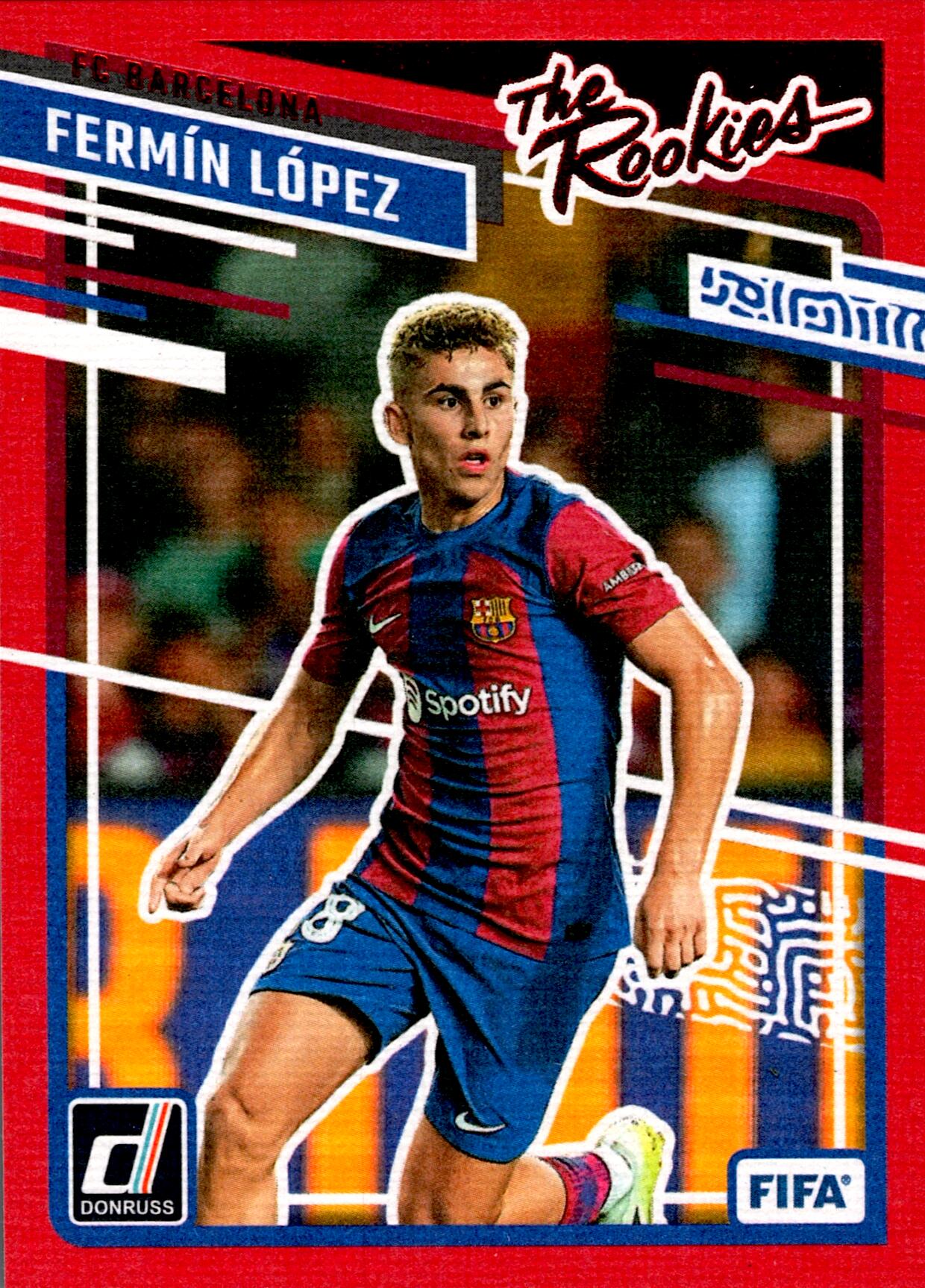 PANINI DONRUSS FIFA 2023/2024 FERMÍN THE ROOKIES Nº9 ROOKIE