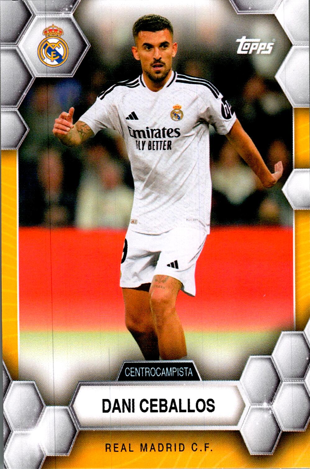 FAN SET REAL MADRID 2024/25 DANI CEBALLOS Nº12