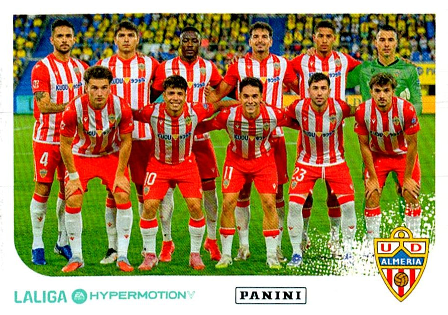 LALIGA HYPERMOTION 2025-26 ALINEACION ALMERIA Nº22