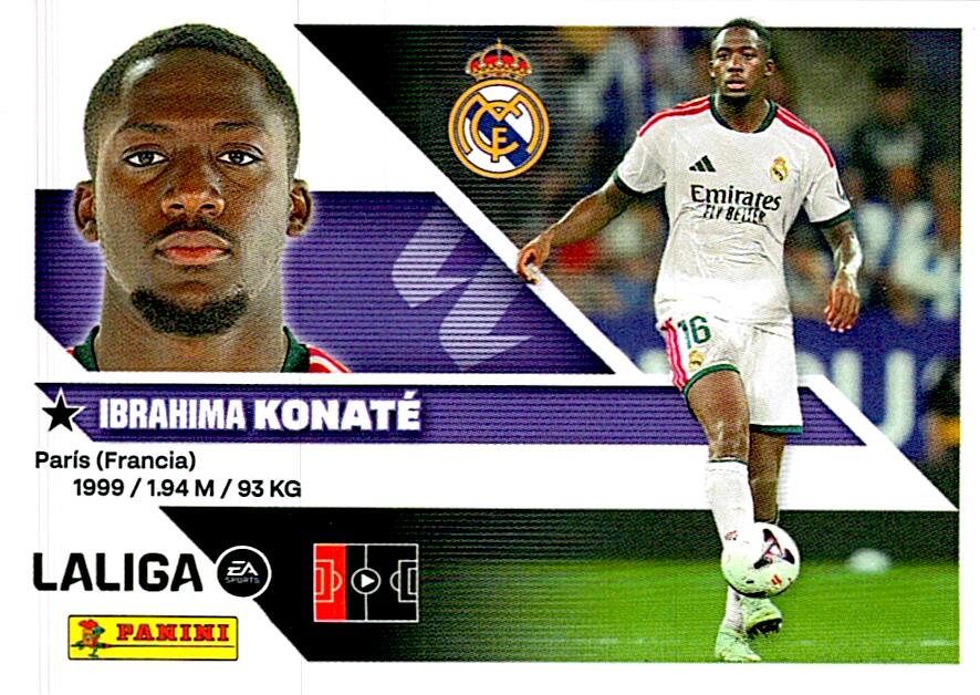 LIGA ESTE 2026/2027 KONATE COLOCA Nº7 BIS TERCERA EDICION