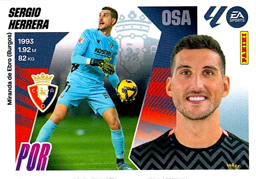 LIGA ESTE 2025/2026 CA OSASUNA SERGIO HERRERA Nº3