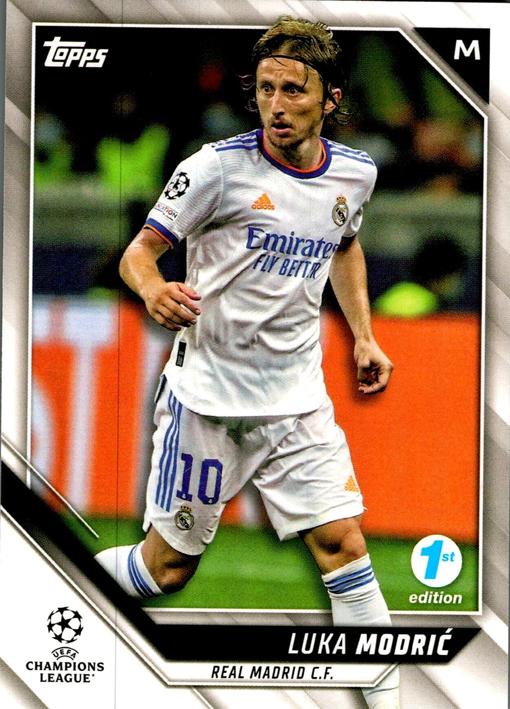 TOPPS UEFA CHAMPIONS LEAGUE 2021/2022 LUKA MODRIC Nº35 1ST EDITION