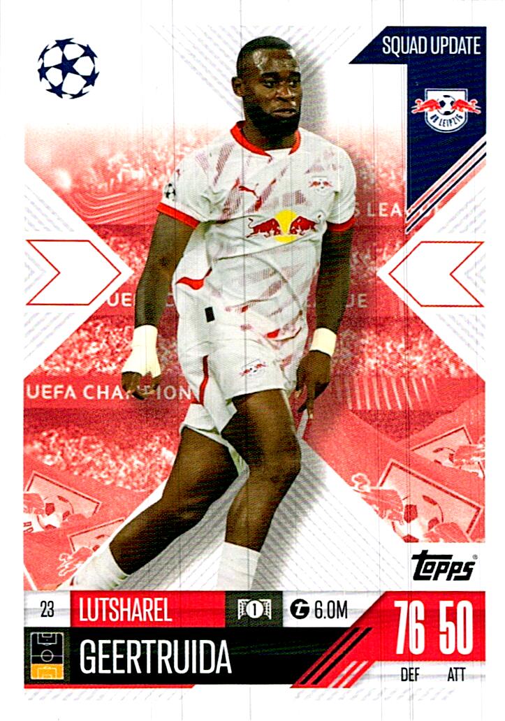 Match Attax Extra 2025 Lutsharel Geertruida nº23