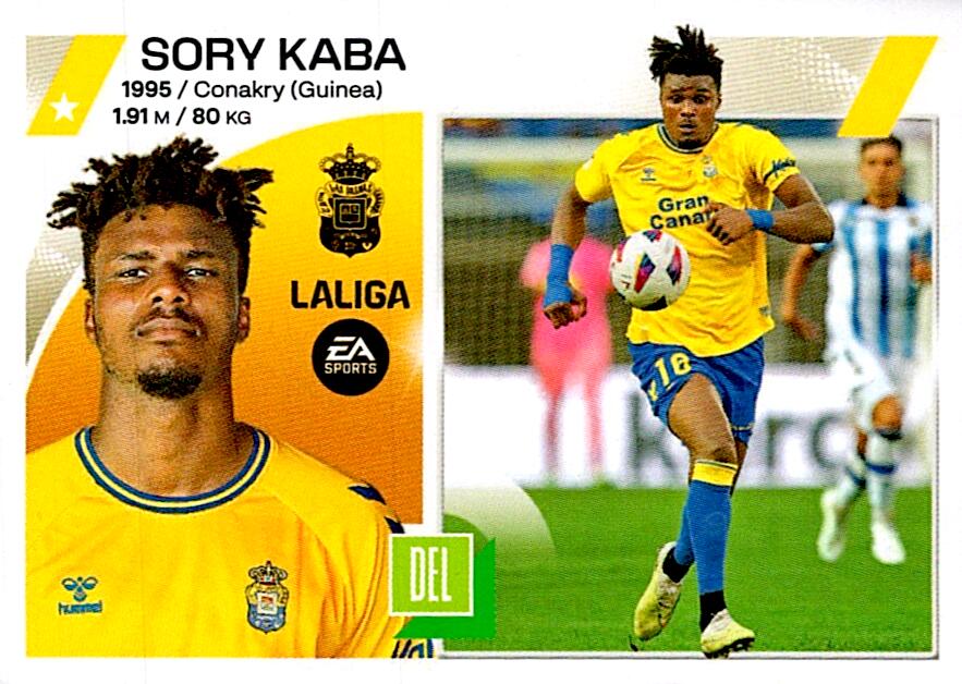 LIGA ESTE 2023/2024 SORY KABA ULTIMO FICHAJE Nº43 TERCERA EDICION