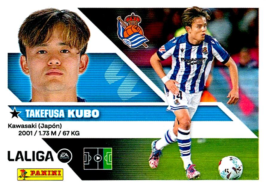 LIGA ESTE 2026/2027  REAL SOCIEDAD KUBO Nº17