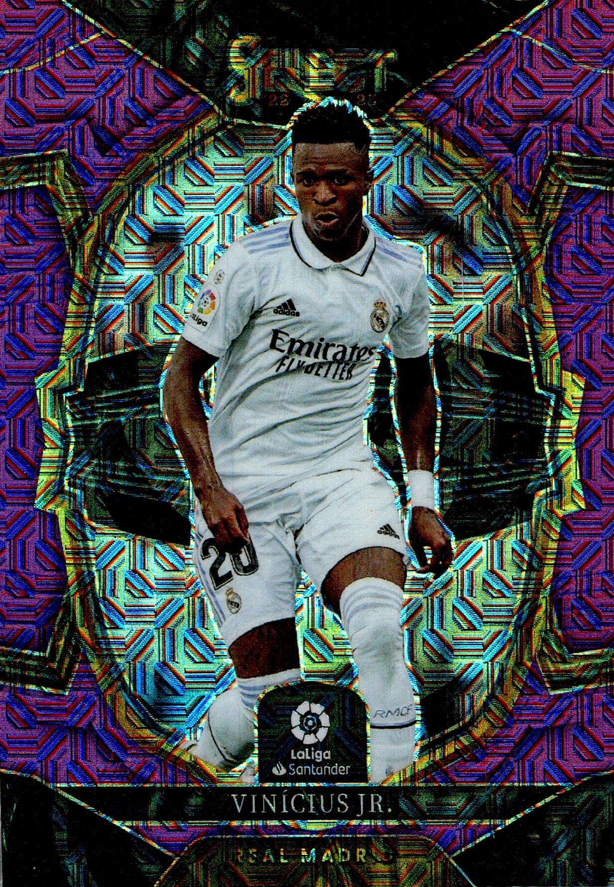 PANINI SELECT LA LIGA 2022/2023 VINICIUS JR. PURPLE PARALLEL Nº75