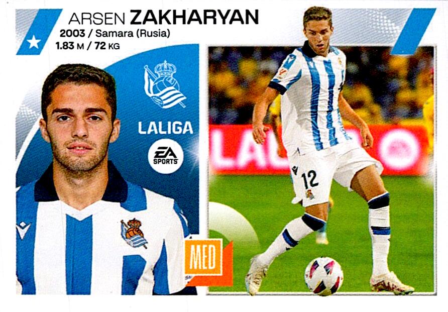 LIGA ESTE 2023/2024 ZAKHARYAN ULTIMO FICHAJE Nº44 TERCERA EDICION