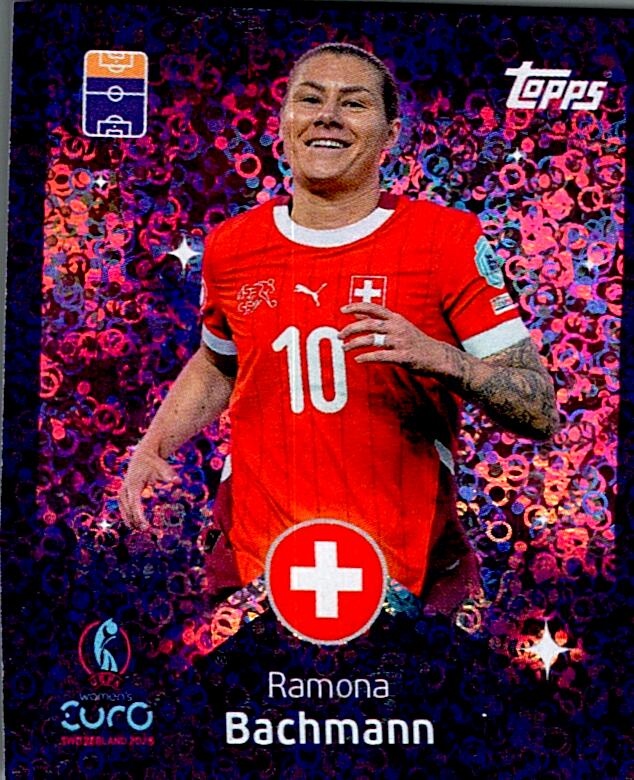 TOPPS WOMEN´S EURO SWITZERLAND 2025 RAMONA BACHMANN Nº164