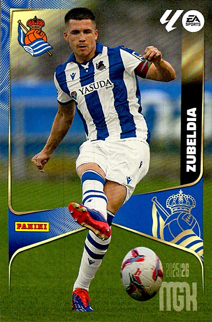 MEGACRACKS 2025/2026 ZUBELDIA REAL SOCIEDAD Nº312