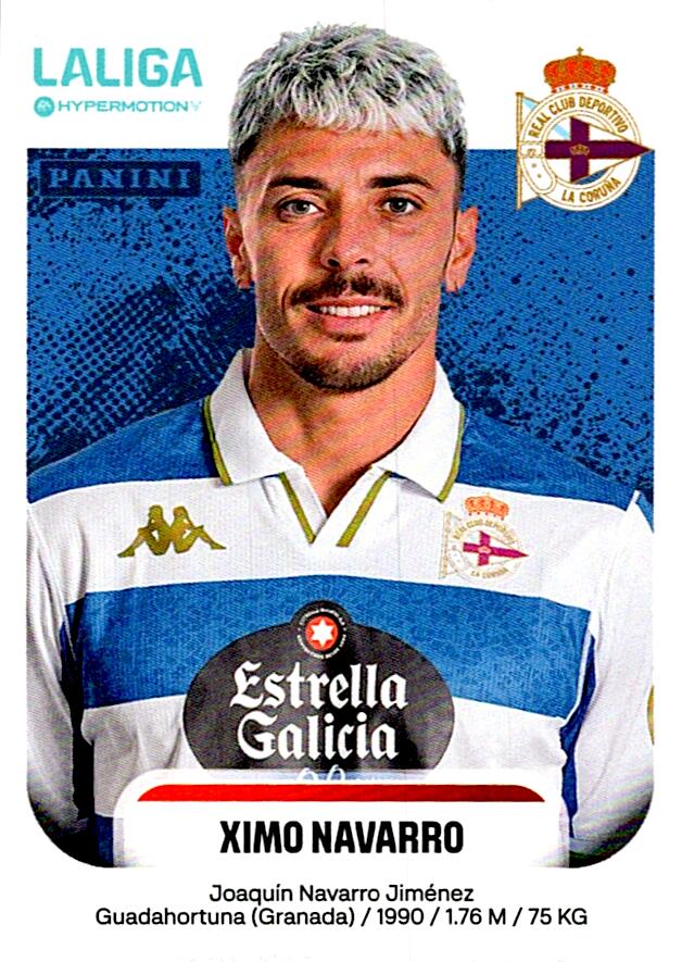 LALIGA HYPERMOTION 2025-26 XIMO NAVARRO DEPORTIVO DE LA CORUÑA Nº177