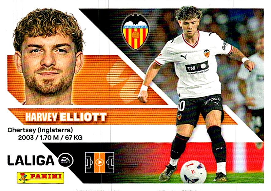 LIGA ESTE 2026/2027 HARVEY ELLIOTT FICHAJE Nº64 CUARTA EDICION