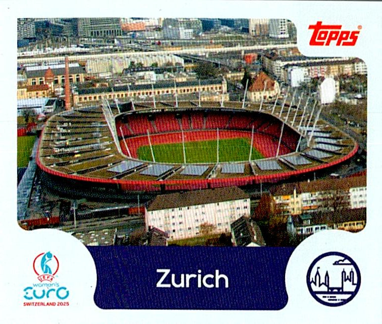 TOPPS WOMEN´S EURO SWITZERLAND 2025 ZURICH Nº24