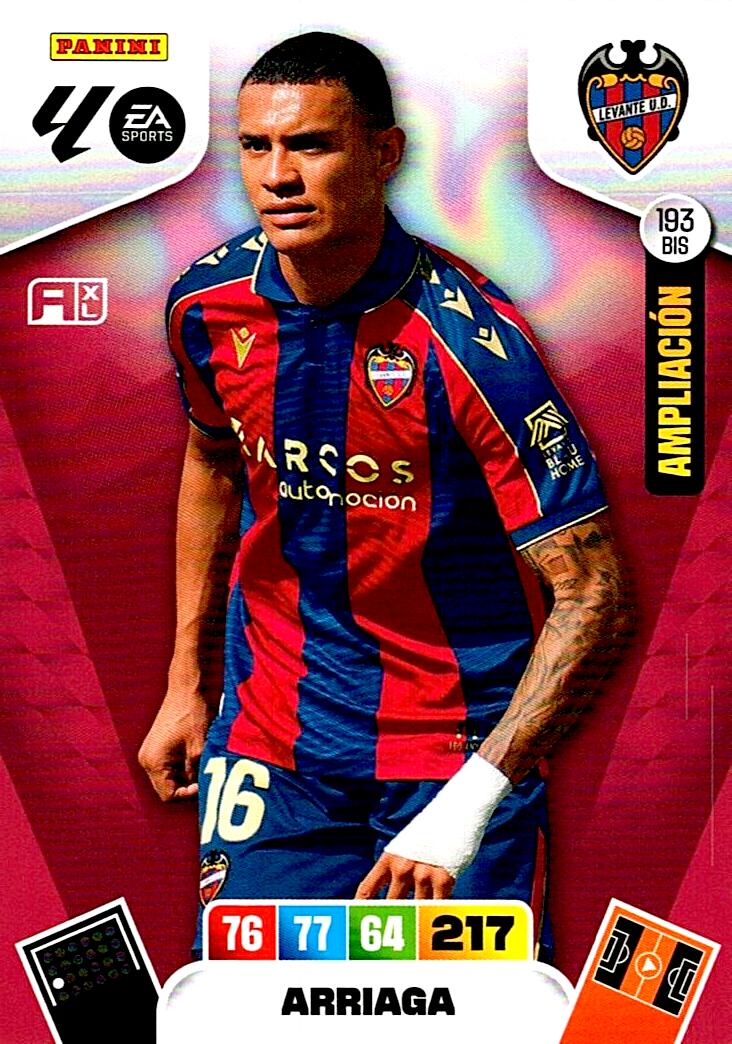 ADRENALYN LA LIGA 2025/2026 ARRIAGA AMPLIACION Nº193BIS