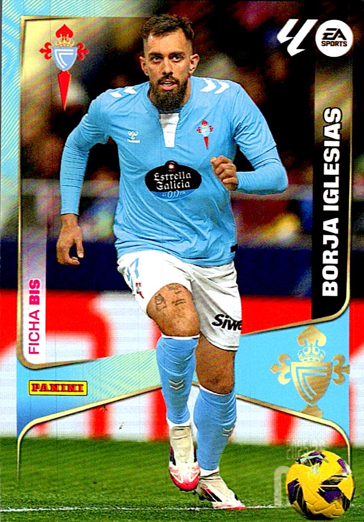 MEGACRACKS 2025/2026 BORJA IGLESIAS COLOCA Nº123 BIS SEGUNDA EDICION