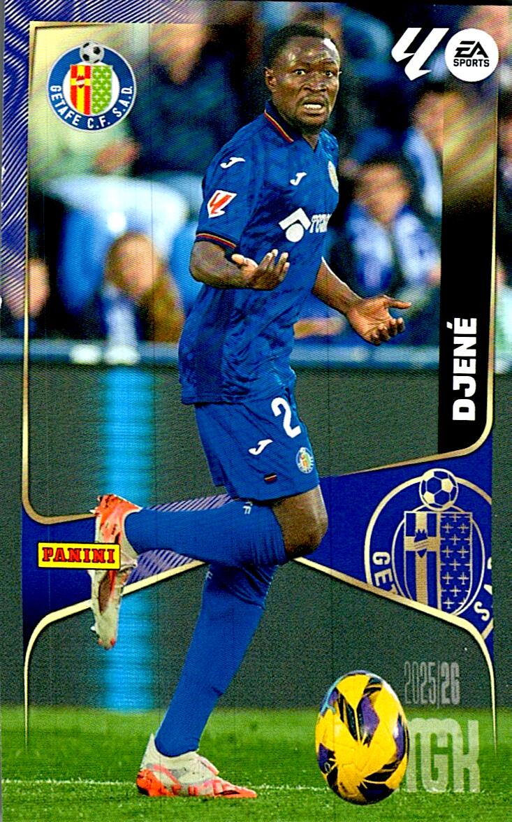 MEGACRACKS 2025/2026 GETAFE CF DJENE Nº169