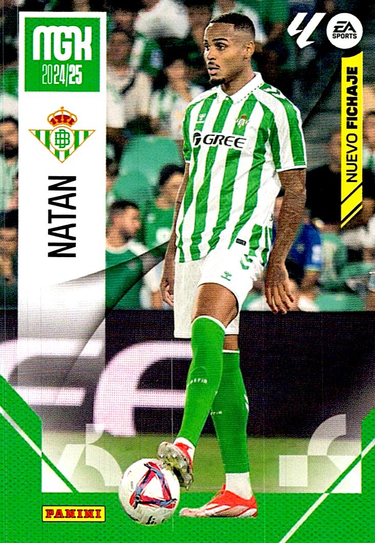 MEGACRACKS 2024/2025 NATAN NUEVO FICHAJE Nº483 TERCERA EDICION