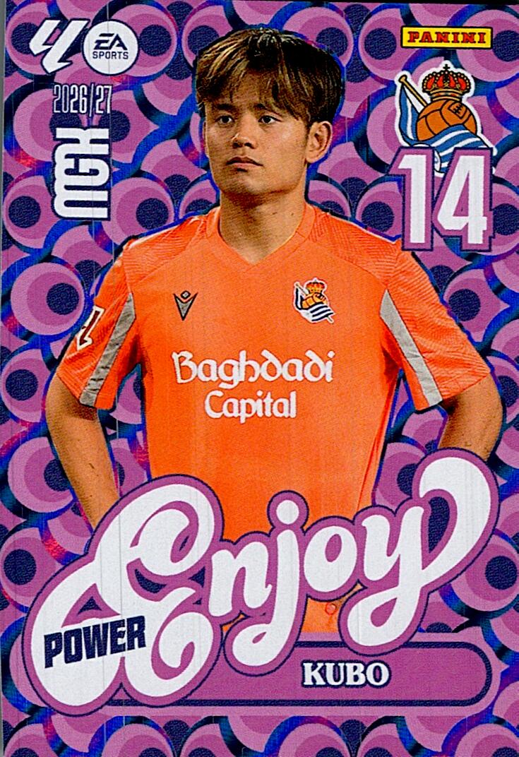 MEGACRACKS 2026/2027 ENJOY POWER KUBO REAL SOCIEDAD Nº384P
