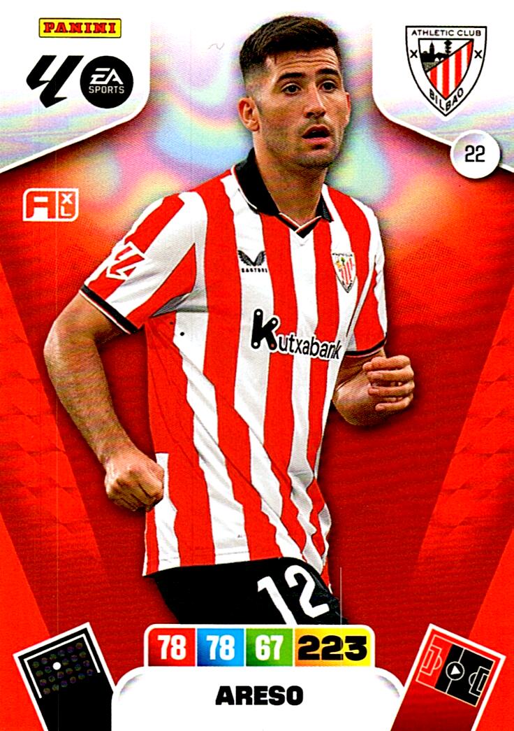 ADRENALYN LA LIGA 2025/2026 ARESO ATHLETIC CLUB Nº22