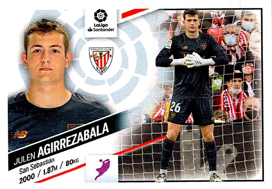 Cromo Liga Este 2022/2023 AGIRREZABALA ATHLETIC CLUB Nº4