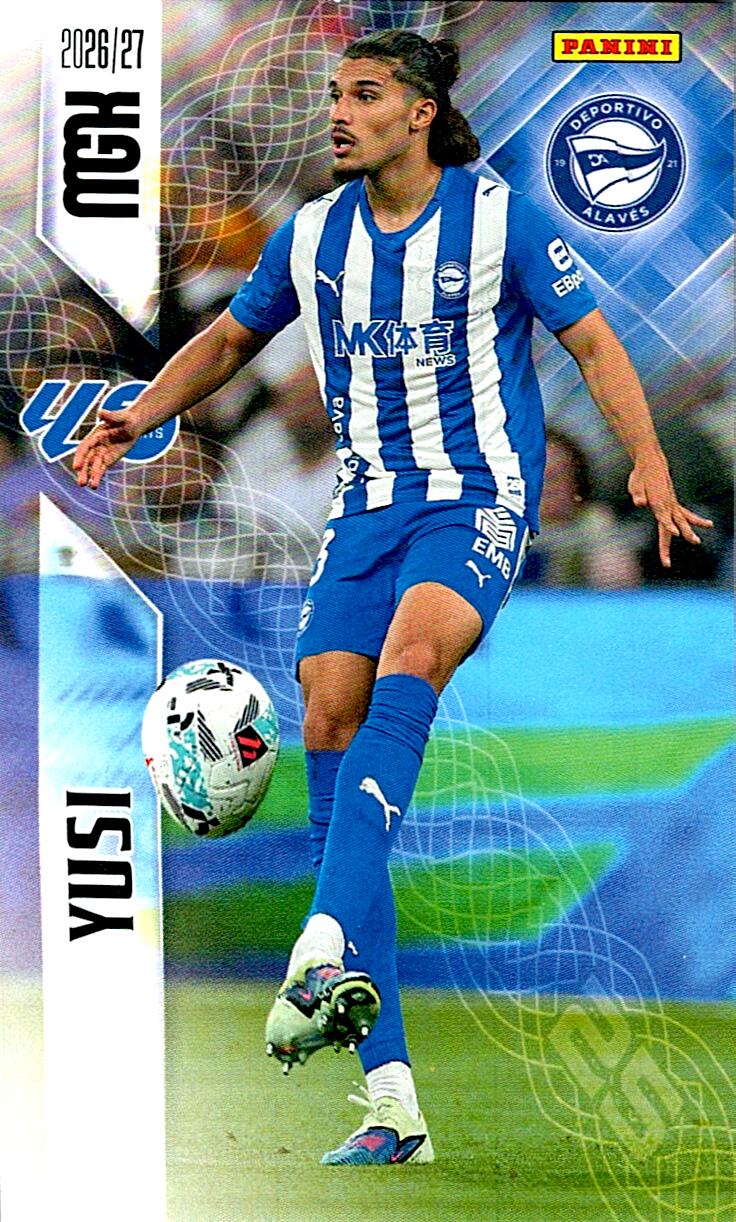MEGACRACKS 2026/2027 YUSI D.ALAVÉS Nº26