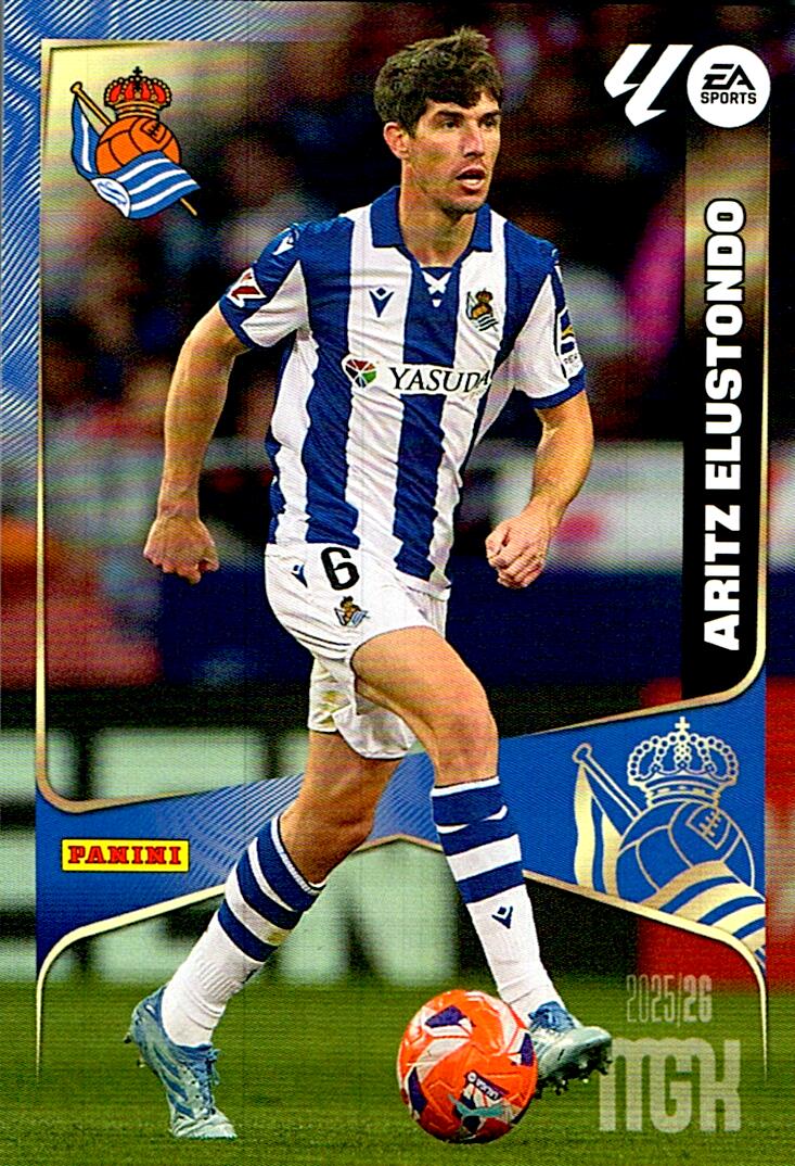 MEGACRACKS 2025/2026 ARITZ ELUSTONDO REAL SOCIEDAD Nº313