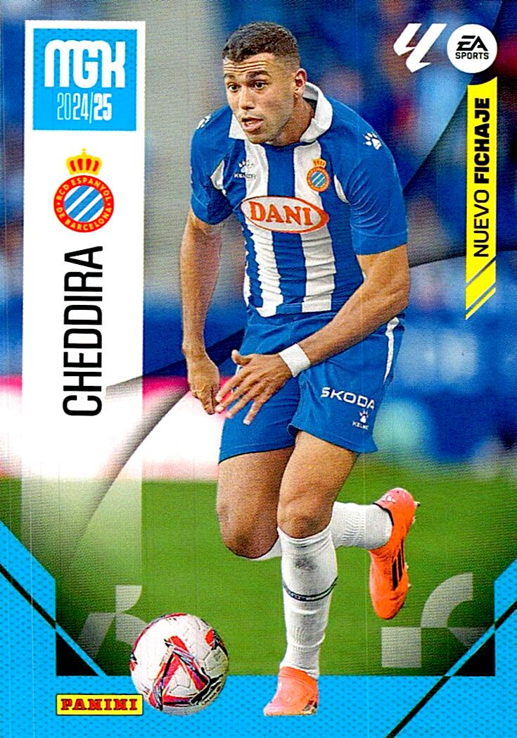 MEGACRACKS 2024/2025 CHEDDIRA NUEVO FICHAJE Nº484 TERCERA EDICION