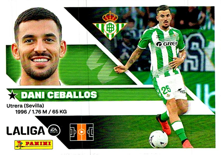 LIGA ESTE 2026/2027 DANI CEBALLOS FICHAJE Nº65 CUARTA EDICION