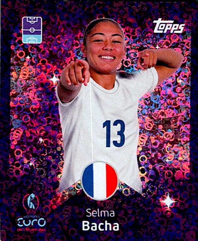 TOPPS WOMEN´S EURO SWITZERLAND 2025 SELMA BACHA Nº165