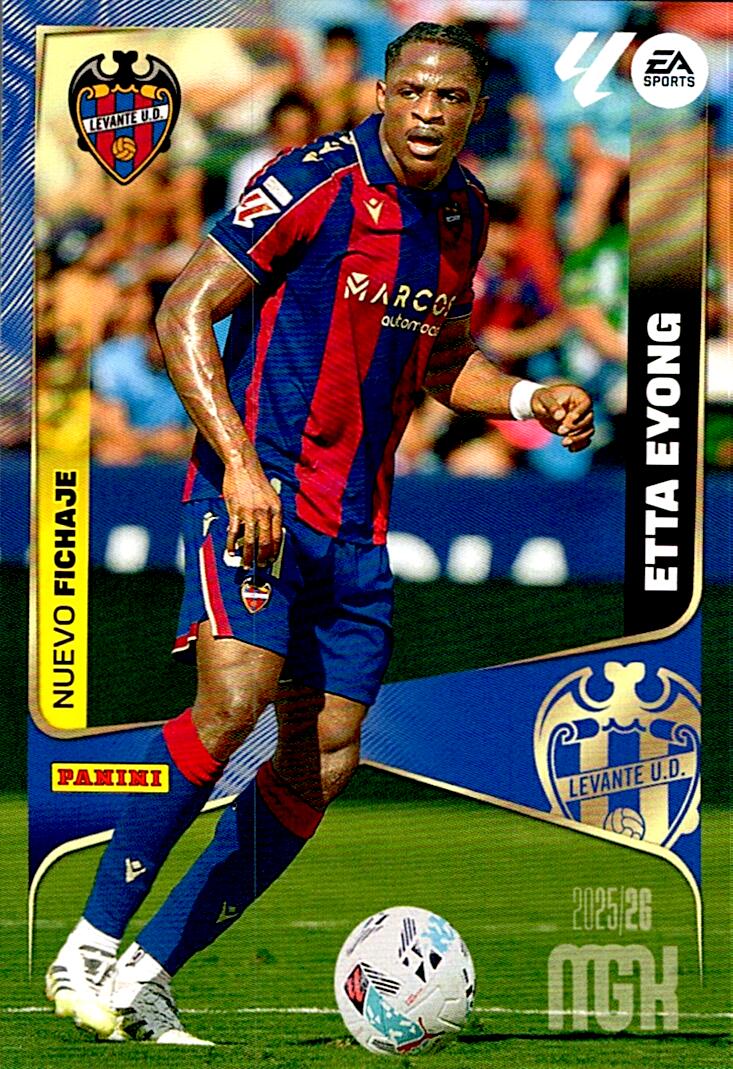 MEGACRACKS 2025/2026 ETTA EYONG ULTIMO FICHAJE Nº501 TERCERA EDICION